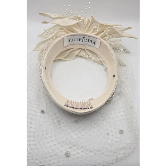 Eric Javits VTG Ladies Hat With Lace - Picture 14 of 14